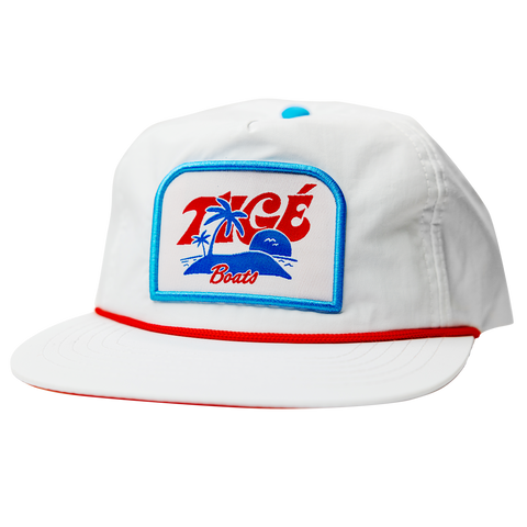 Tige Red, White & Beach Hat